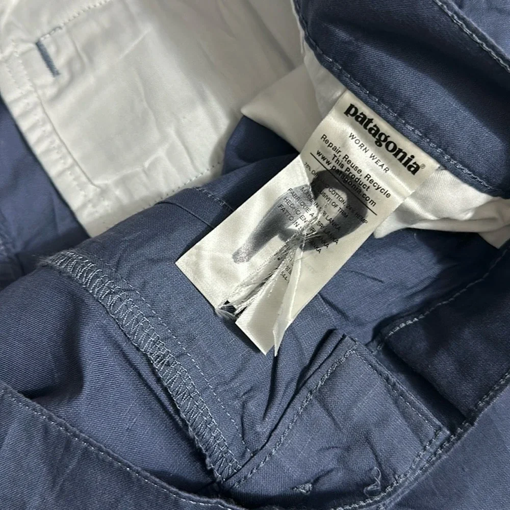 Patagonia Mens Lightweight All-Wear‎ Hemp Pants Navy NWOT Size 40 x 32 - Picture 3 of 6